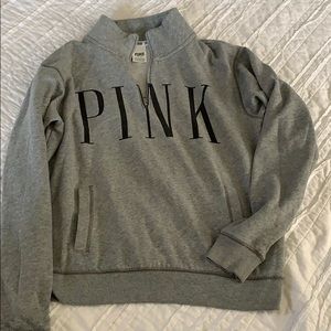 Victoria’s Secret PINK Half-Zip Sweatshirt